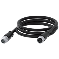 Kabel łączący, 1 m, Gniazdo 8-biegunowe M12 + wtyczka 8-biegunowa M12 | 3SX5601-3SV18 Siemens