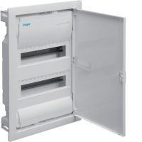 Rozdzielnica modułowa 2x12 podtynkowa IP30, QuickConnect, Volta | VU24AT Hager