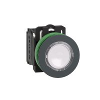 PŁASKI BIAŁY NAK PRZYCISK LED 230 1NO1NC | XB5FW31M5 Schneider Electric