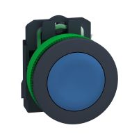 PŁASKI NIEB. PŁASKI NAKŁPRZYCISK 1NO | XB5FA61 Schneider Electric