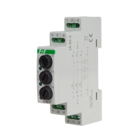 Lampka kontrolna zasilania trójfazowa z bezpiecznikami zielona, LK-BZ-3G | LK-BZ-3G F&F