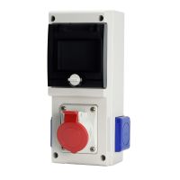 Rozdzielnia 1x32A/5p, 2x230V-B1 | 632.3W Scame