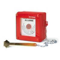 Przyciski awaryjne ppoż., montaż natynkowy - IP55 | 676.35100 Scame