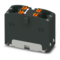 Blok rozdzielacza PTFIX 4X1,5 BK | 1046616 Phoenix Contact