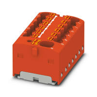 Blok rozdzielacza PTFIX 4/12X1,5 RD czerwony | 1046963 Phoenix Contact