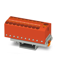 Blok rozdzielacza PTFIX 10/18X4-NS35 RD czerwony | 3273640 Phoenix Contact