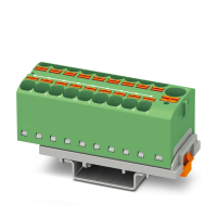 Blok rozdzielacza PTFIX 10/18X4-NS35 GN | 3273644 Phoenix Contact