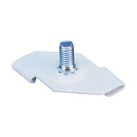 Zacisk przekręcany 4G24 z trzpieniem, Malowanie, Biały, 11mm gwintu, 1,5mm Koł, 4G24M11WH | 171840 Erico
