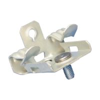 Nabijany zacisk sprężysty, z trzpieniem, stal sprężysta, 3-8mm półka belki, EM24SM16SP10 | 172220 Erico