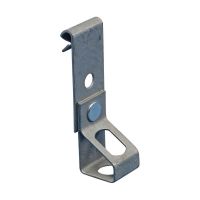 Klips pręta do płatwi C, stal sprężysta, M6 otworu, gwintowany, 1,5-4mm, J1M6TI | 174870 Erico