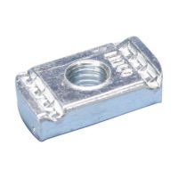 Nakrętka do profilu strut bez sprężyny, S316, M8 pręta, 6mm, NUTM8S6 | 315150 Erico