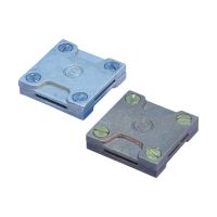 Kwadratowa klamra do taśmy, mosiądz, 25x6mm, 50x6mm Tape, 85mmx20mmx85mm | 711510 Erico