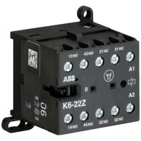Stycznik pomocniczy AC-15 3A 4P (2NO+2NC), 24V AC, K6-22Z-01, zaciski śrubowe | GJH1211001R0221 ABB