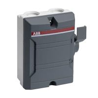 Rozłącznik bezpieczeństwa BWS416TPSN , 4P, 16A, 7,5kW, IP65, w obudowie plastikowej | 2CMA142418R1000 ABB