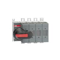 Rozłącznik bezpiecznikowy 4P 160A 75kW, z rączką i wałkiem, OS160GD04FP | 1SCA115402R1001 ABB