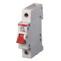 Rozłącznik izolacyjny E201/100A rd 1P 100A IP10 230V AC czerwony, pro M compact | 2CDE281001R0100 ABB