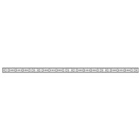 Szyna DIN/TH35 szerokość 4 kolumny (35x15mm), ED4 | 2CPX039384R9999 ABB