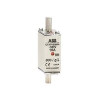 Wkładka bezpiecznikowa zwłoczna gG, 500V NH000 100A, OFAF000H100 | 1SCA022627R1550 ABB
