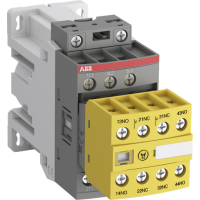 Stycznik bezpieczeństwa do PLC AC-3 18A 7,5kW 3P, 24V DC, 1NO, AFS16Z-30-22-30, zaciski śrubowe | 1SBL176082R3022 ABB