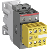 Stycznik bezpieczeństwa do PLC AC-3 38A 18,5kW 3P, 24V DC, 2NO+2NC, AFS38Z-30-22-30, zaciski śrubowe | 1SBL296082R3022 ABB