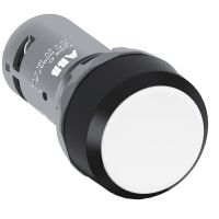 Przycisk monostabilny wklęsły 2NO biały CP1-10W-20 | 1SFA619100R1025 ABB