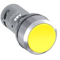 Przycisk monostabilny wklęsły 2NC żółty CP1-30Y-02 | 1SFA619100R3053 ABB