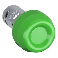 Przycisk kompaktowy "heavy" 2NO, CP6-10G-20, zielony | 1SFA619105R1022 ABB