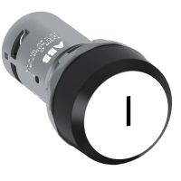 Przycisk monostabilny wklęsły 1NO biały CP11-10W-10 | 1SFA619110R1015 ABB