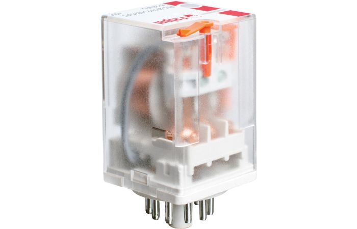 Przekaźnik przemysłowy 6A, 4P, 230V AC R4N-2014-23-5230-WT | A00003 Relpol