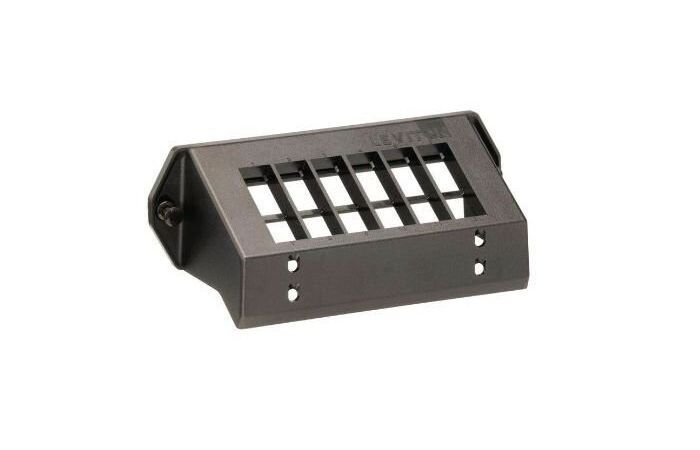 Patch-panel 12-portowy multioperatorski LEVITON MULTIMEDIA czarny, MSF | 2000-40 Elektro-Plast Nasielsk