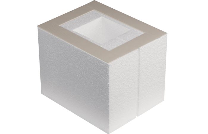 System szalunkowy - element VE09 200x253mm wys. 200mm styropian, Tehalit.UK | SEVE09200 Hager