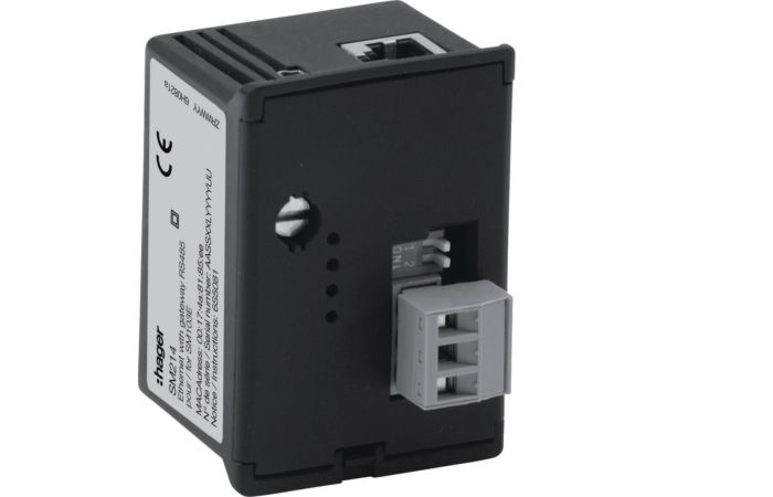 Moduł komunikacyjny RS485/Modbus i TCP/IP (Ethernet) SM103E, Agardio.measure | SM214 Hager
