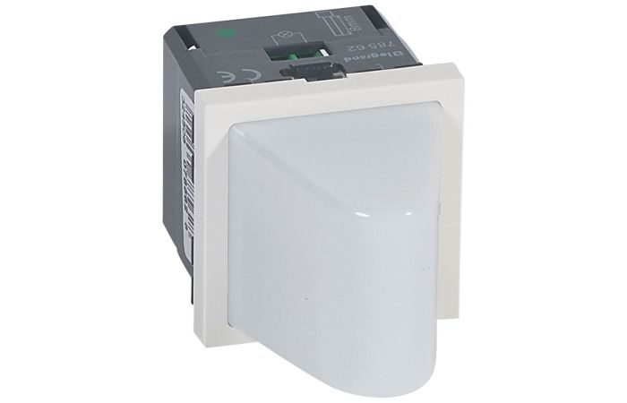 Lampa sygnalizacyjna trójkątna 0,6W, 12-24VDC, zielona, 2 moduły, Mosaic | 078562 Legrand