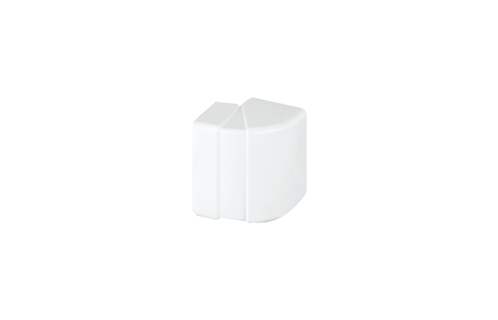 Regulowany kąt zewnętrzny Cabloplus 130x55mm, czysta biel TKA1305506/9 Simon Connect | TKA1305506/9 Kontakt Simon
