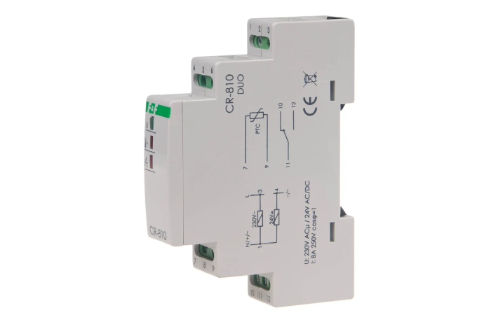 Przekaźnik rezystancyjny CR-810 | CR-810DUO F&F