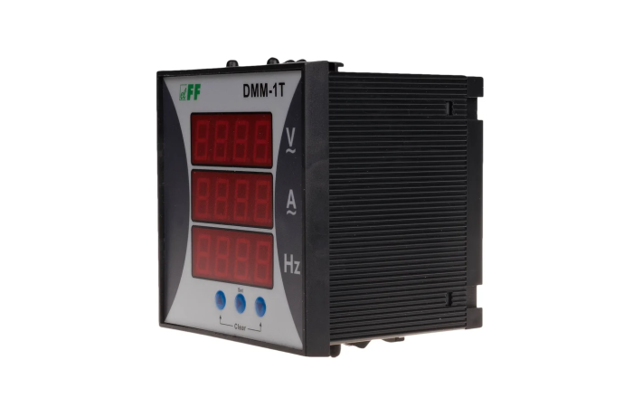 Multimetr wielofunkcyjny cyfrowy wartości parametrów sieci DMM-1T | DMM-1T F&F