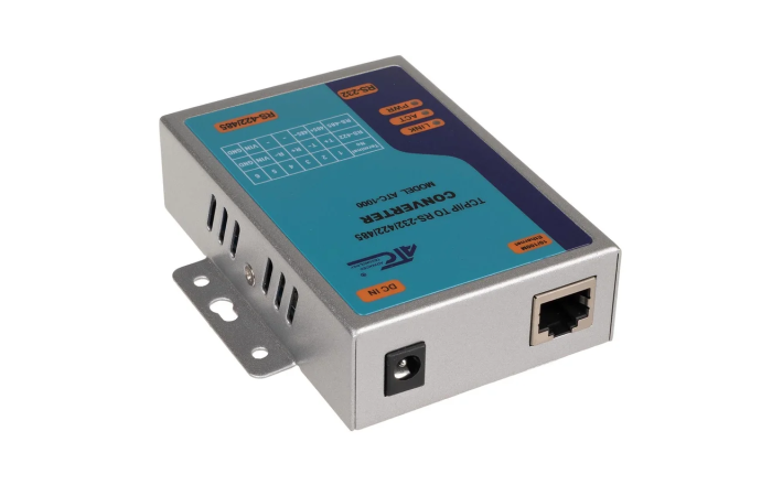 Konwerter RS-485 > LAN (TCP/IP) - zamiennik dla wycofanego ATC-1000 | MAX-CN-ETH-485 F&F