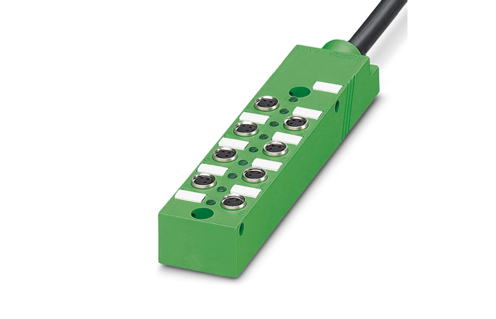 Puszka czujników, urządzeń wykonawczych SACB- 8/3-L- 5,0PUR-M8 | 1516056 Phoenix Contact