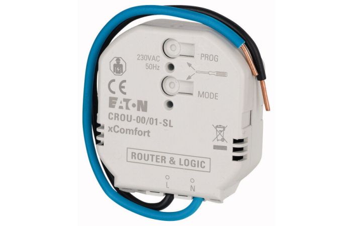 Router sygnałów radiowych z funkcjami logicznymi, CROU-00/01-SL xComfort | 172944 Eaton