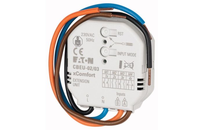 Nadajnik z wejściem binarnym 2x230VAC, CBEU-02/03 xComfort | 182450 Eaton