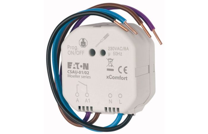 Odbiornik sterujący (bezpotencjałowy) CSAU-01/02 xComfort | 240694 Eaton