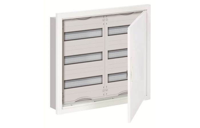 Szafka modułowa p/t, 3 rzędy, 72 moduły IP31 (SxWxG) 560x534x120mm, RAL9016, U32 | 2CPX030100R9999 ABB