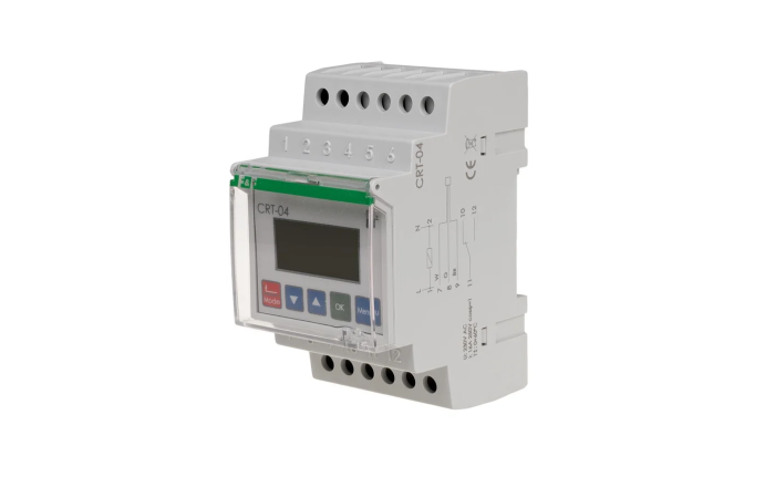 Regulator temperatury CRT-04 z programem tygodniowym zakres 0-60st.C | CRT-04 F&F