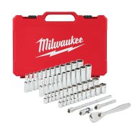 Nasadki z grzechotką, typ metryczny i calowy 1/4” (zestaw 28szt) | 4932464944 Milwaukee