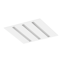 Oprawa rastrowa p/t Parabolic Lite LED 42W 4000K 3x 600x600 4750lm, biała | BU004.1133.840.A000 PXF Lighting