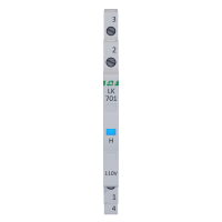 Lampka kontrolna zasilania 1/3S 110V AC/DC 1xLED NIEBIESKA | LK-701B-110V F&F