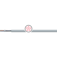 Kabel sterowniczy OPVC-OZ 2x1,5 300/500V szary BĘBEN | 1001037 TKD Polska