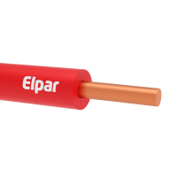 Przewód instalacyjny H07V-U (DY) 2,5 450/750V, czerwony KRĄŻEK | 5901854406893 Elpar