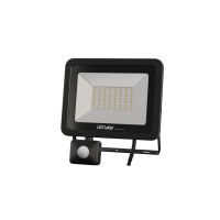 Naświetlacz LED DRAGO 50W 4550lm Biały Neutralny IP44 SLIM PIR 3 lata gwar. | 17-0000-13 LED Labs