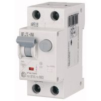 Wyłącznik różnicowoprądowy z członem nadprądowym 2P B 6A 30mA typ AC, HNB-B6/1N/003 | 195118 Eaton